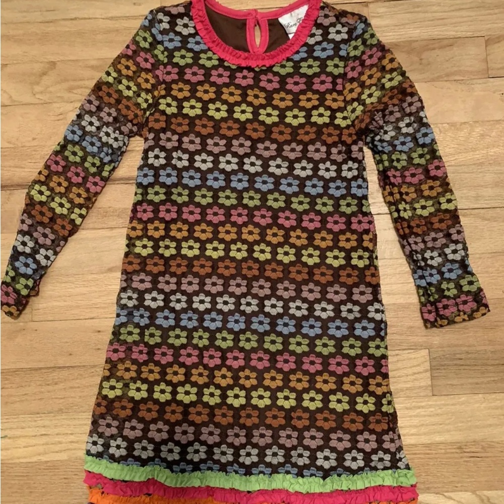 Girls Rare Editions dress - worn once for a few hours-  like new condition- 6x